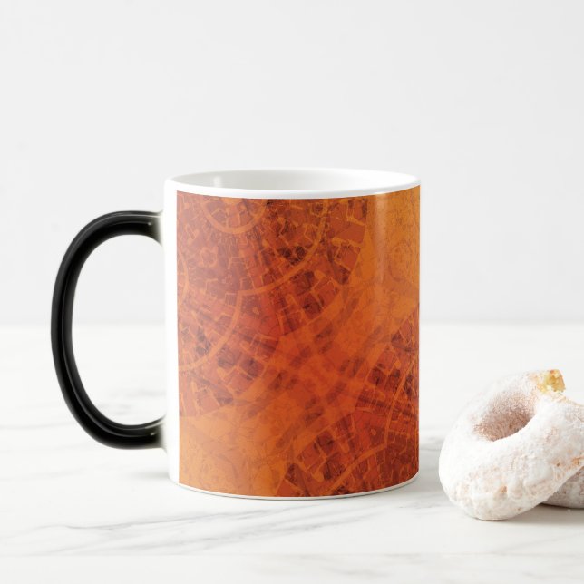 Mug Magic Acceptation | Médaillons de saumons rouges orange  (Avec donut)