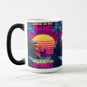 Mug Magic Adorables Synthwave Vaporwave Tropical