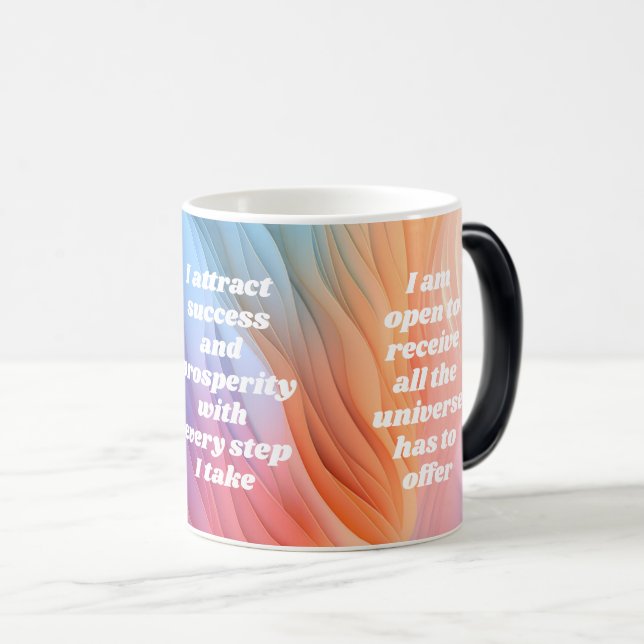 Mug Magic Affirmation de manifeste (Devant droit)