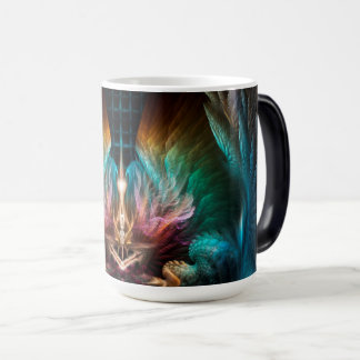 Mug Magic Ailes De L'Artillerie Fractale Abstraite Artillien