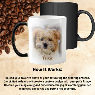 Mug Magic Ajouter votre photo pour animaux de compagnie
