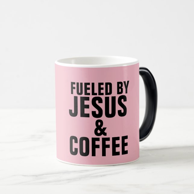 MUG MAGIC ALIMENTÉE DE JÉSUS ET DE CAFÉ (Devant droit)
