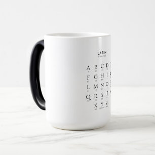 Mug Magic Alphabet Latin