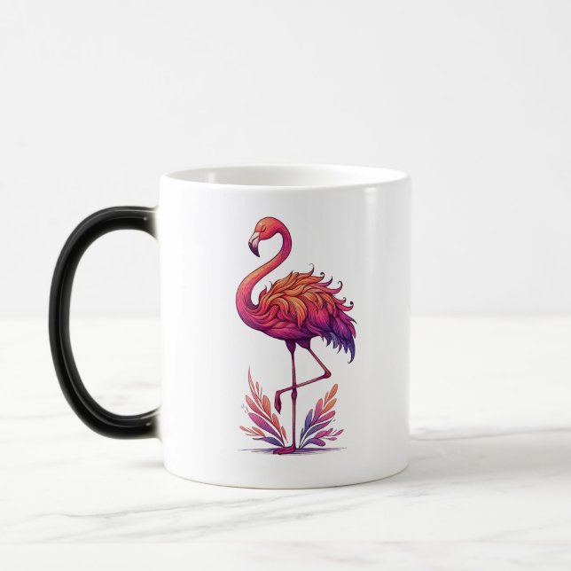 Mug Magic Amant Flamant rose Morphage (Gauche)