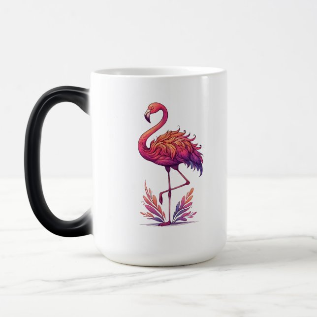 Mug Magic Amateur de Flamant rose Grand Morphage (Gauche)