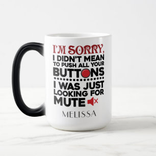 Mug Magic Amusant Maman Anniversaire Gag personnalisé
