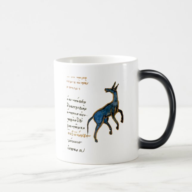 Mug Magic Âne bleu (Droite)