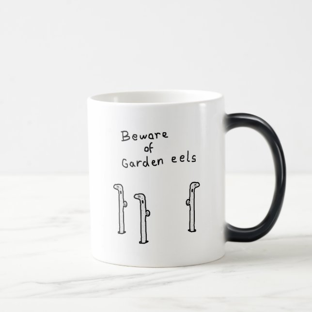 Mug Magic anguilles de jardin (Droite)