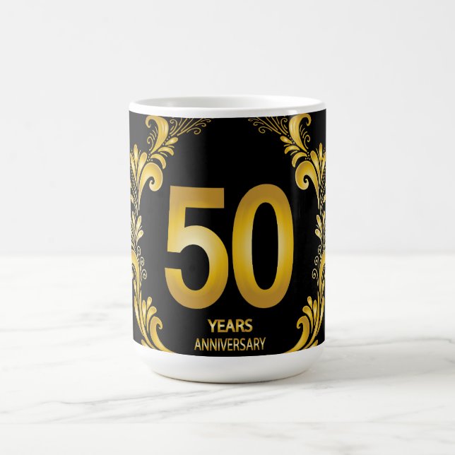 Mug Magic Anniversaire du Mariage de la Parties scintillant  (Centre)