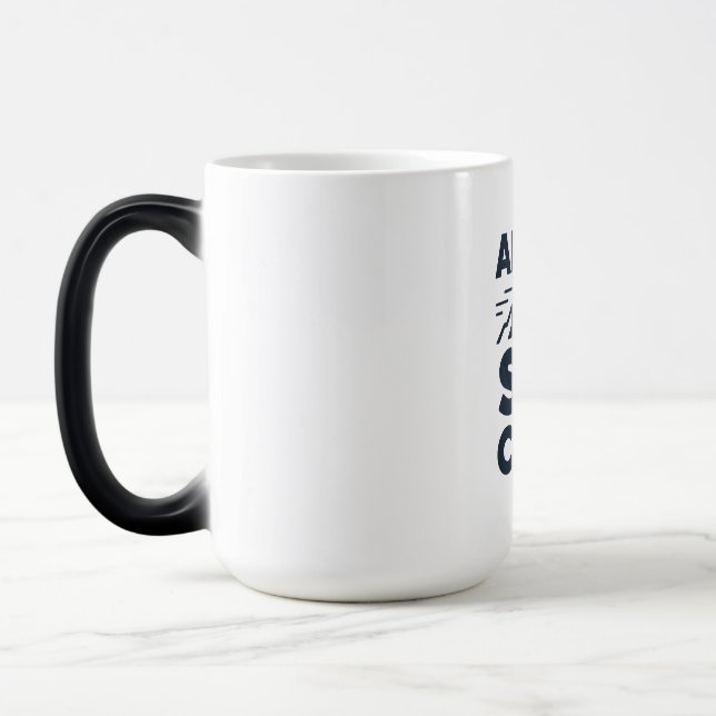 Mug Magic Apres Ski Club Mountain Logo - Custom Mens Winter  (Gauche)
