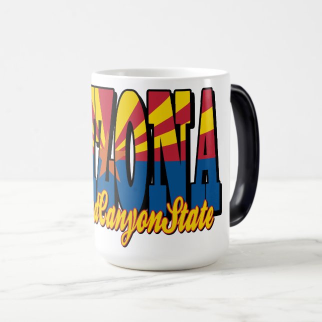 Mug Magic Arizona the Grand Canyon State (Devant droit)