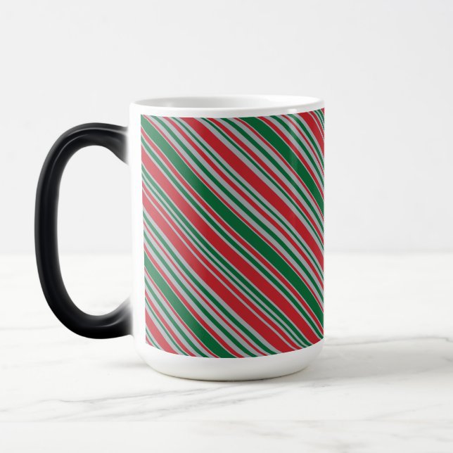 Mug Magic Arrière - plan de bandes diagonales (Gauche)