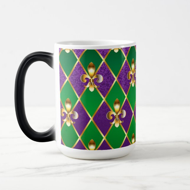 Mug Magic Arrière - plan de bijoux Mardi Gras (Gauche)