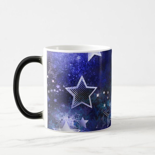 Mug Magic Arrière - plan spatial avec étoiles (Gauche)