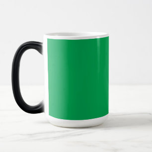 Mug Magic Arrière - plan vert remarquable avec conception de