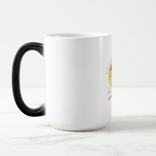 Mug Magic Art de la remise des diplômes   J'ai un master