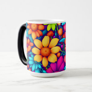 Mug Magic Art marguerite Abstrait n° 3 -