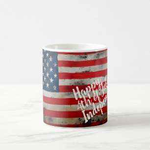 Mug Magic Art patriotique du 4 juillet jour de l'indépendanc