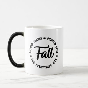 Mug Magic Automne - Feuilles d'automne - Épice Citrouille