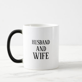 Mug Magic avec cette chic muscade Mari et Femme Conçu w