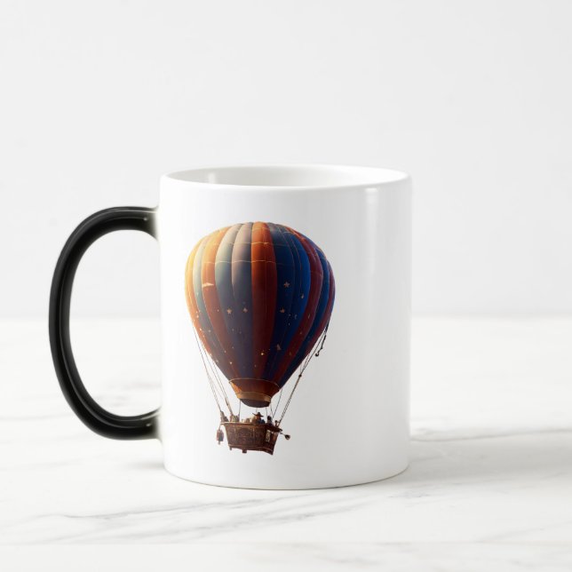 Mug Magic Aventure Atattend : Voyage en ballon à air chaud (Gauche)