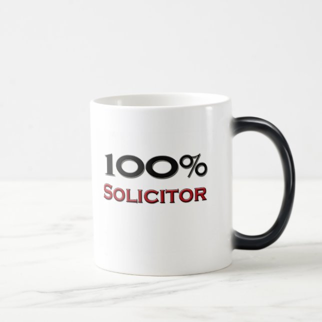 Mug Magic Avocat-conseil de 100 pour cent (Droite)