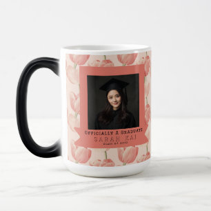 Mug Magic Beau motif de tulipe Cadeau de fin d'études pour g
