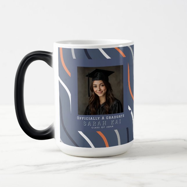 Mug Magic Belle impression à rayures Phd Grad (Gauche)