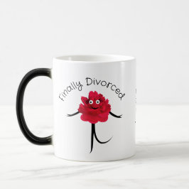 Mug Magic Belle pivoine rouge