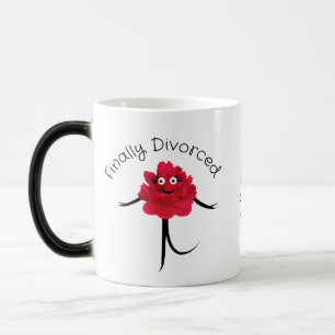 Mug Magic Belle pivoine rouge