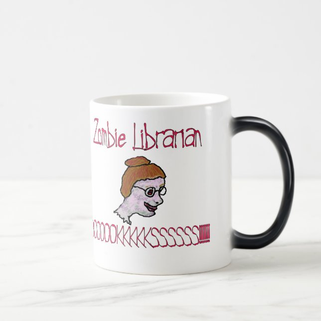 Mug Magic Bibliothécaire zombie (Droite)
