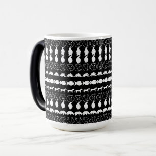 Mug Magic Black White Animaux Modernes Motif