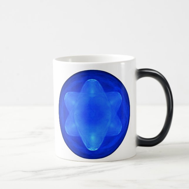 Mug Magic Bluestar sur blanc (Droite)