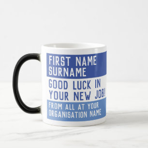Mug Magic Bonne chance dans votre nouvel emploi -