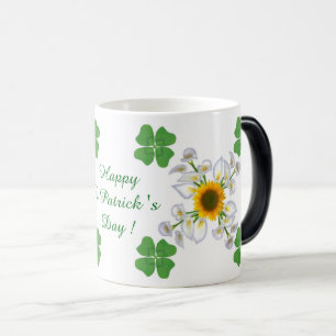 Mug Magic Bonne Saint Patrick ! Clover avec Calla