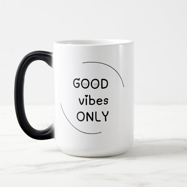 Mug Magic Bons Vibs seulement Musique (Gauche)