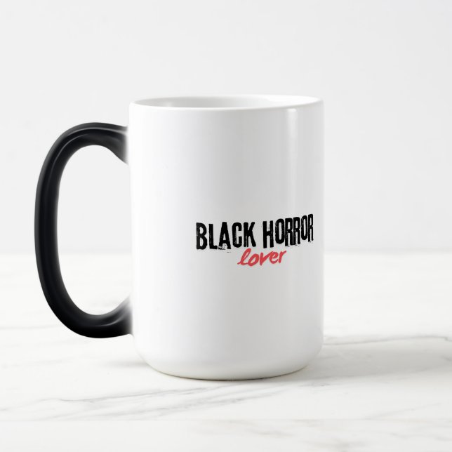 Mug Magic Booktok Black Horror Lovers (Gauche)