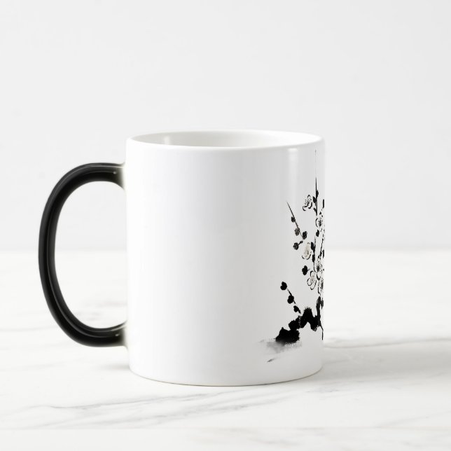 Mug Magic Branche de fleurs de cerisier (Gauche)