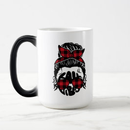 Mug Magic Buffalo Plaid Skull Couple Muple