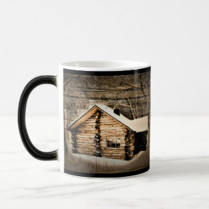Mug Magic Cabine Rustique En Bois Dans La Nature