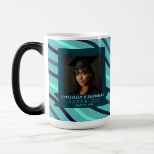 Mug Magic Cadeau de fin d'études femme motif rayé classique