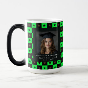 Mug Magic Cadeau de fin d'études tendance en forme de carré