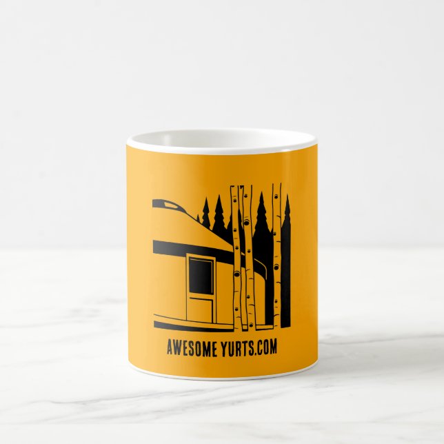Mug Magic Cadeaux de mode de vie de yourte (Centre)