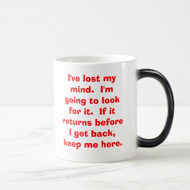 Mug Magic Café de matin avec une torsion (Droite)