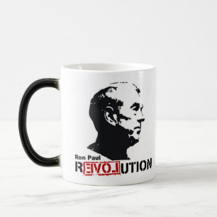 Mug Magic Café de révolution de Ron Paul/tasse de thé/tas