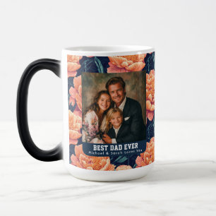 Mug Magic Café glacé pour l'anniversaire de Papa avec des pi