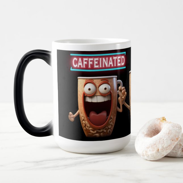 Mug Magic caféiné (Avec donut)
