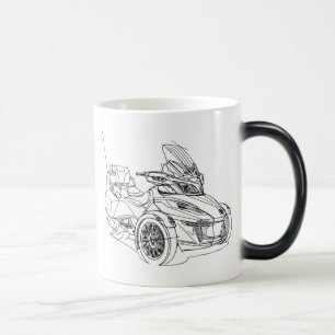 Mug Magic CanAm Spyder droite 2014
