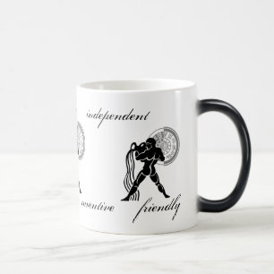 Mug Magic Caractéristiques Aquarius personnalisables Zodiac 