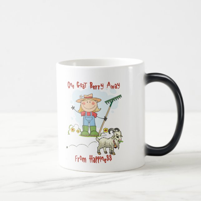 Mug Magic Caricature amusante de caca de chèvre (Droite)